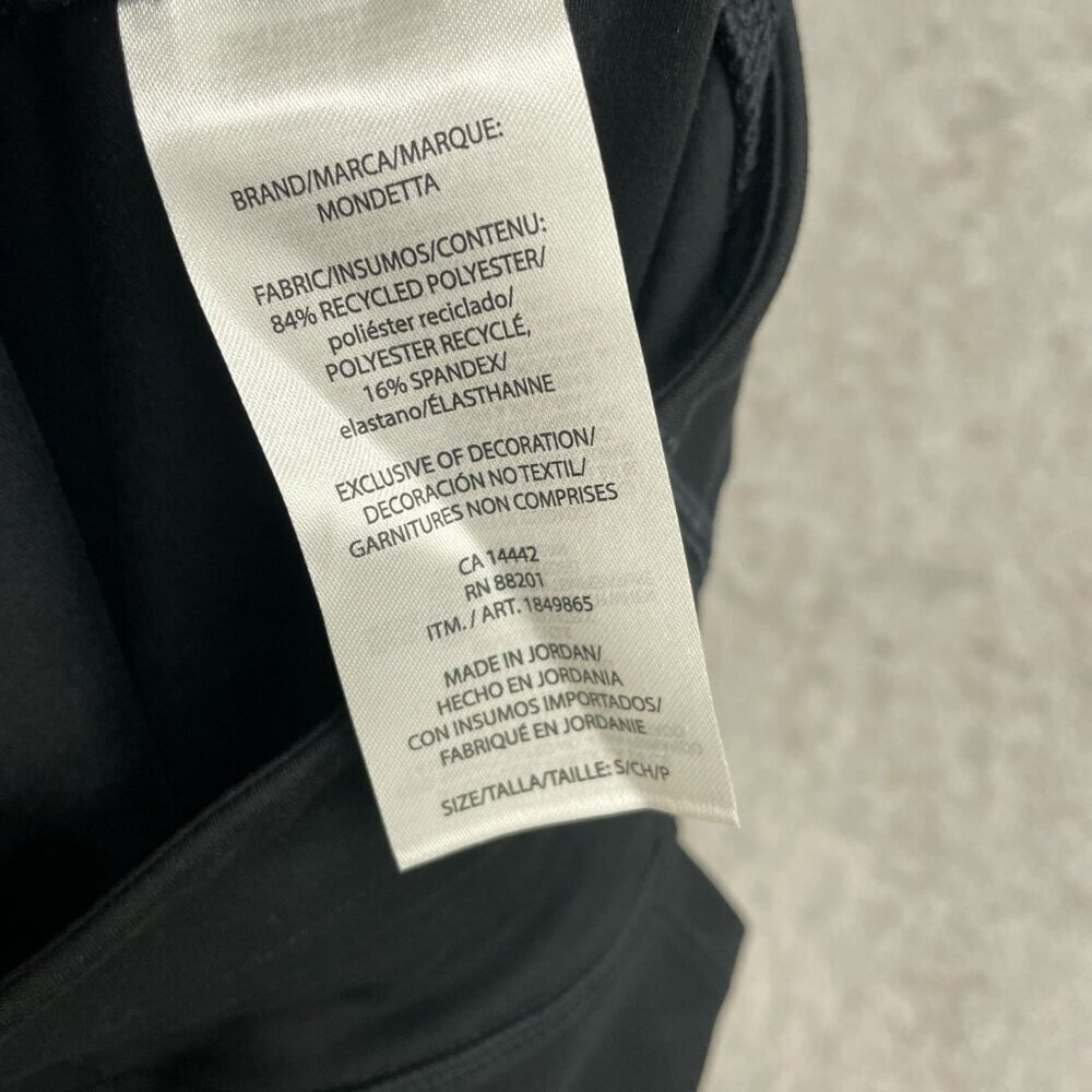 NEW Mondetta Women's S High-Rise Capri Pants Black 25" Inseam - Picture 7 of 10